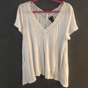 Torrid tunic top white